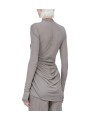 MAILLE AVANT PLISSEE SOLEIL DUST JERSEY TOP RADIANCE RICK OWENS FEMME RP01F 6201 JS 34 FASHION MODE DESIGNER STRASBOURG dos
