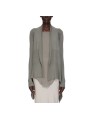 CARDIGAN WRAP EUCALYPTUS MEDIUM MERINOS RICK OWENS FEMME RP01F 6642 M 35 FASHION MODE DESIGNER CREATEUR STRASBOURG face
