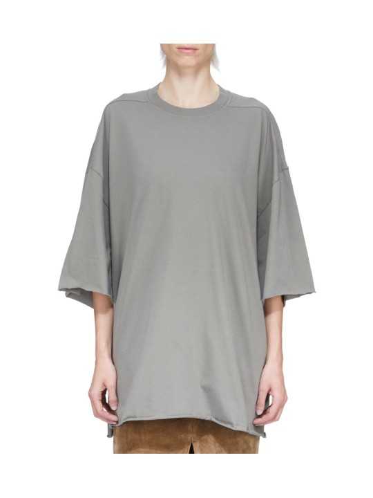 SWEAT TOMMY T OVERSIZE EUCALYPTUS RICK OWENS FEMME RP01F 6204 JA 35 FASHION MODE DESIGNER CREATEUR STRASBOURG face