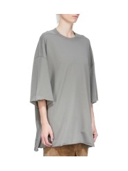 SWEAT TOMMY T OVERSIZE EUCALYPTUS RICK OWENS FEMME RP01F 6204 JA 35 FASHION MODE DESIGNER CREATEUR STRASBOURG profil