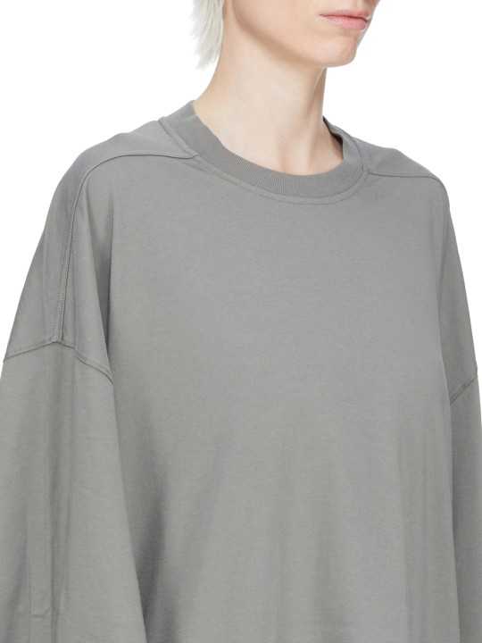 SWEAT TOMMY T OVERSIZE EUCALYPTUS RICK OWENS FEMME RP01F 6204 JA 35 FASHION MODE DESIGNER CREATEUR STRASBOURG