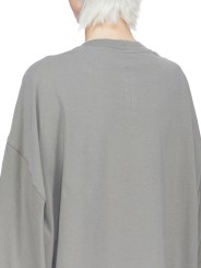 SWEAT TOMMY T OVERSIZE EUCALYPTUS RICK OWENS FEMME RP01F 6204 JA 35 FASHION MODE DESIGNER CREATEUR STRASBOURG