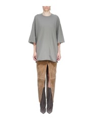 SWEAT TOMMY T OVERSIZE EUCALYPTUS RICK OWENS FEMME RP01F 6204 JA 35 FASHION MODE DESIGNER CREATEUR STRASBOURG vue