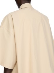 CHEMISE MANCHES 34 TOMMY SABLE SAND COTON RICK OWENS FEMME RP01F 6246 P 138 FASHION MODE CREATEUR AVANTGARDE STRASBOURG dos2