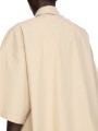 CHEMISE MANCHES 34 TOMMY SABLE SAND COTON RICK OWENS FEMME RP01F 6246 P 138 FASHION MODE CREATEUR AVANTGARDE STRASBOURG dos2