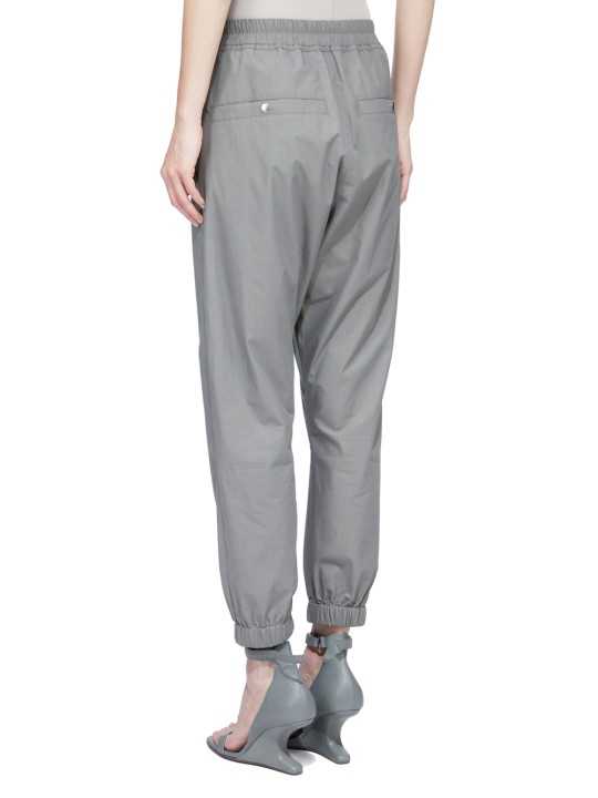 Pantalon chevilles zip coton lien Eucalyptus Tecuatl Track Rick Owens Femme RP01F 6320 P 35 Designer fashion Strasbourg dos