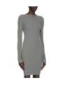 ROBE MAILLE DOS OUVERT EUCALYPTUS AL DRESS RICK OWENS FEMME RP01F 6616 RIBN 35 FASHION MODE DESIGNER profil STRASBOURG