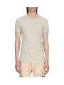 TSHIRT DOUBLE MC SABLE SAND RICK OWENS HOMME RU01F 2256 UCDB 138 FASHION DESIGNER CREATEUR STRASBOURG BOUTIQUE face