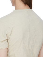 TSHIRT DOUBLE MC SABLE SAND RICK OWENS HOMME RU01F 2256 UCDB 138 FASHION DESIGNER CREATEUR STRASBOURG BOUTIQUE