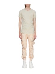 TSHIRT DOUBLE MC SABLE SAND RICK OWENS HOMME RU01F 2256 UCDB 138 FASHION DESIGNER CREATEUR STRASBOURG BOUTIQUE vue