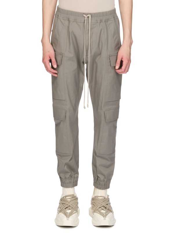 PANTALON MULTIPOCHES COTON LEGER EUCALYPTUS MASTODON MEGACARGO RICK OWENS HOMME RU01F 2337 TE 35 FASHION STRASBOURG face