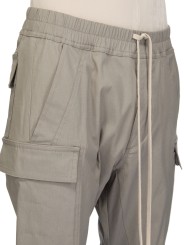 PANTALON MULTIPOCHES COTON LEGER EUCALYPTUS MASTODON MEGACARGO RICK OWENS HOMME RU01F 2337 TE 35 FASHION STRASBOURG taille