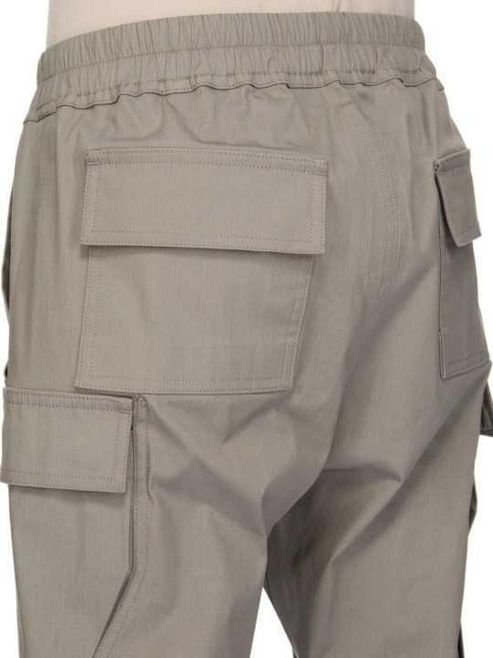 PANTALON MULTIPOCHES COTON LEGER EUCALYPTUS MASTODON MEGACARGO RICK OWENS HOMME RU01F 2337 TE 35 FASHION STRASBOURG back