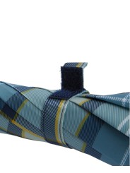 PARAPLUIE TARTAN BLEU LONG UAC0202 TN37 BARBOUR HOMME boutique Strasbourg sangle