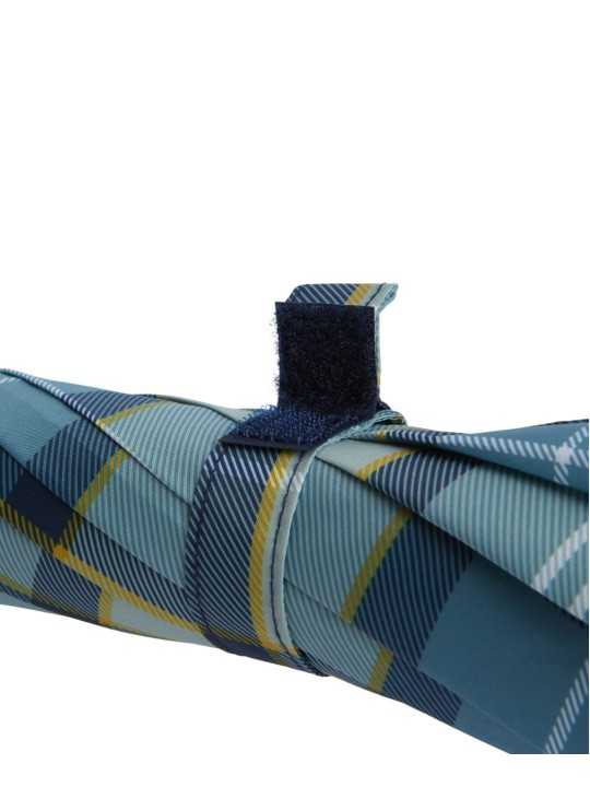 PARAPLUIE TARTAN BLEU LONG UAC0202 TN37 BARBOUR HOMME boutique Strasbourg sangle