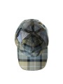 CASQUETTE TARTAN BLEU MHA0617 TN37 BARBOUR HOMME boutique Strasbourg hat dessus