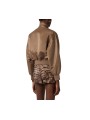 BOMBER COURT SATIN TAUPE ARGILLA GB 05D 8339 229 ELISABETTA FRANCHI Femme fashion concept store mode dos