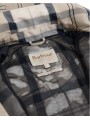 PARKA TARTAN BLANC BLEU CAPUCHE AMOVIBLE BALLINA LSP0324 NY51 BARBOUR FEMME boutique int