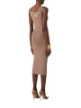 ROBE JERSEY TAUPE BOUTONS COTES BANDE BURRO AM 03S 101 727 Elisabetta Franchi femme boutique Strasbourg dos