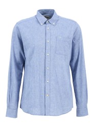 Chemise chambray bleu Barbour Homme MSH5090 BL33 Strasbourg Boutique solo