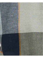 CHEMISETTE TARTAN BLEU JAUNE LIN COTON MSH5469 TN37 BARBOUR HOMME vêtement boutique Strasbourg tissus