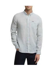 CHEMISE VICHY LIN VERT CLAIR TARTAN MSH5325 BU64 BARBOUR HOMME boutique Strasbourg vue