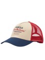 CASQUETTE TRUCKER BLANC BLEU ROUGE FILET MHA0478 NY15 BARBOUR HOMME boutique one