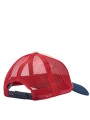 CASQUETTE TRUCKER BLANC BLEU ROUGE FILET MHA0478 NY15 BARBOUR HOMME boutique dos