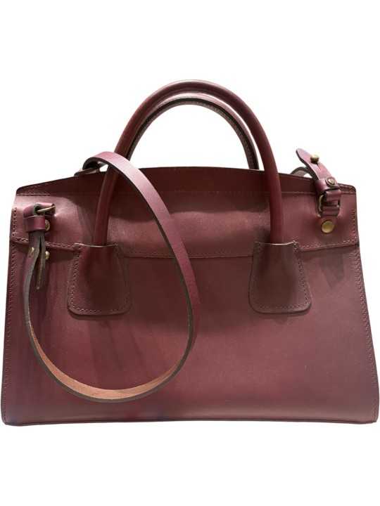 Sac a main moyen Origami M Tourbe S20159 Bleu de chauffe concept store bag fashion Strasbourg arrière