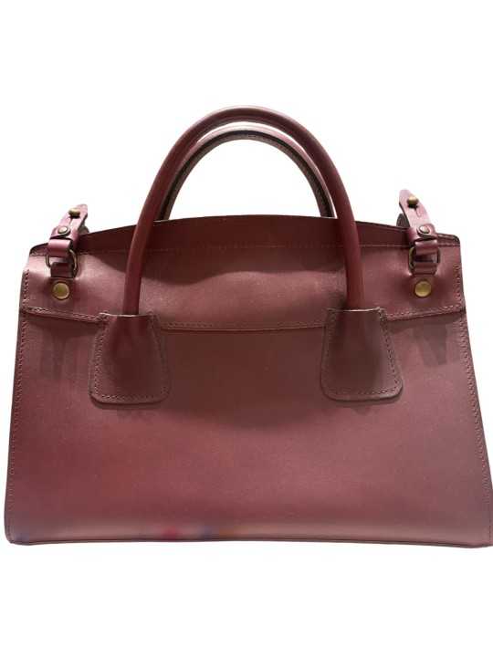 Sac a main moyen Origami M Tourbe S20159 Bleu de chauffe concept store bag fashion Strasbourg arrière 1
