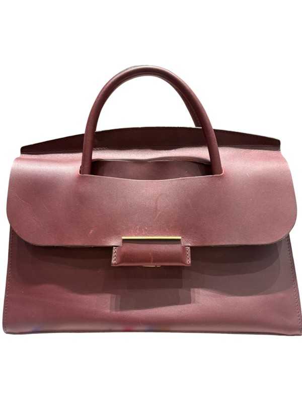 Sac a main moyen Origami M Tourbe S20159 Bleu de chauffe concept store bag fashion Strasbourg face 1