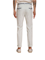 Chino Torino Summer vert d'eau et ceinture crème bleu Mason's 9PN2R 2863N1 NBE098 417 Homme Strasbourg dos