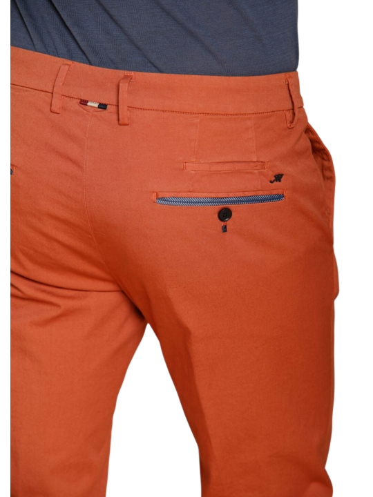 Chino Torino couleur ocean terracota collection Mason's 9PN2R 9673N1 ME303 418 Homme mode concept store Strasbourg poche