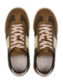BASKETS DOVER NYLON VERT SUEDE CAFE ORANGE M2S DVR97 UNYL 63 PAUL SMITH HOMME Strasbourg dessus
