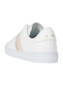 SNEAKERS CUIR BLANC FINES RAYURES BAYA HANSEN M1S HAN77 MMOLV 01 PAUL SMITH HOMME boutique arr