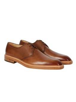 SOULIERS DERBY BOUT CARRE CUIR NOISETTE SHERINDAN M1S SHR02 UCLF 62 PAUL SMITH Homme Strasbourg boutique duo