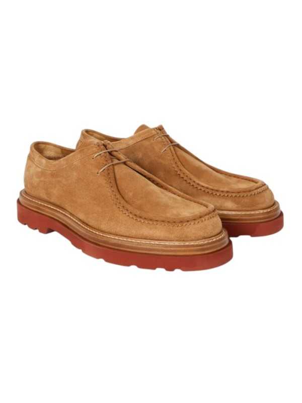 DERBYS SUEDE TAN BIG SEMELLE GOMME CONNOR M1S CNR01 USUE 62 PAUL SMITH HOMME Strasbourg duo