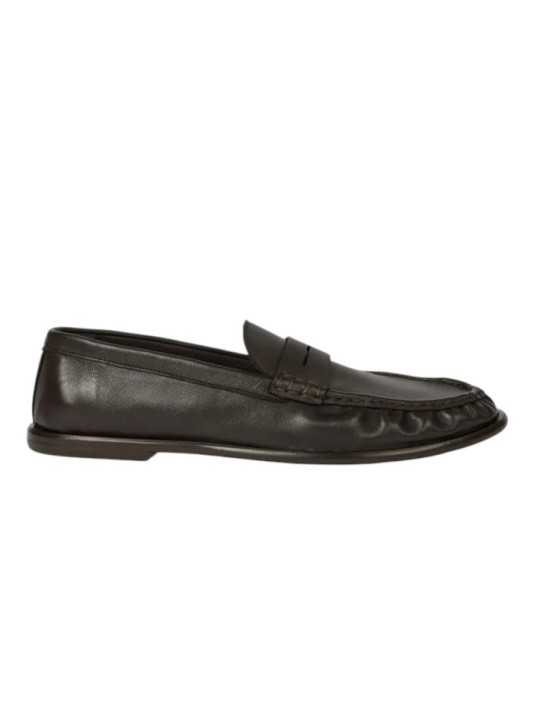 MOCCASSINS CUIR CHOCO SOUPLE FARON M1S FAO02 ULEA 69 PAUL SMITH HOMME chaussures profil