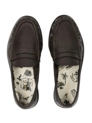 MOCCASSINS CUIR CHOCO SOUPLE FARON M1S FAO02 ULEA 69 PAUL SMITH HOMME chaussures haut