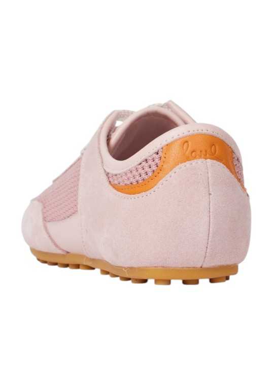 BASKETS SAMARA RETRO SUEDE ROSE MESH W1S SMR01 USUE 21 PAUL SMITH femme Strasbourg boutique spoiler