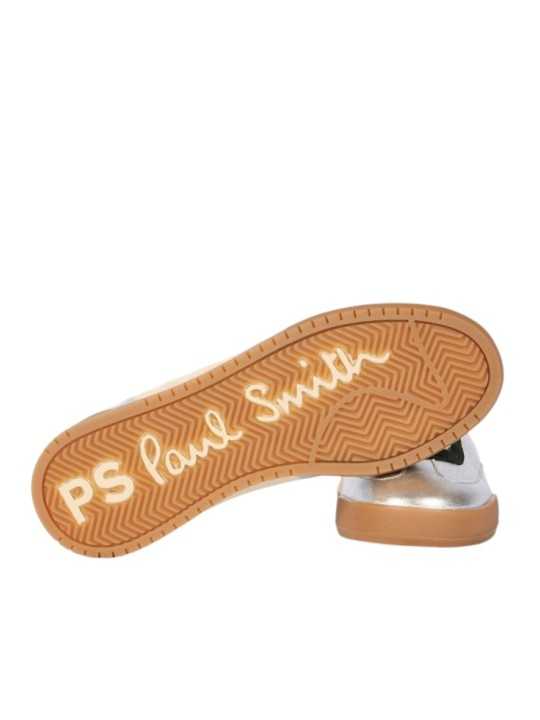 SNEAKERS DOVER METALISE SILVER ORANGE W1S DVR09 PLEA 28 PAUL SMITH FEMME baskets semelle