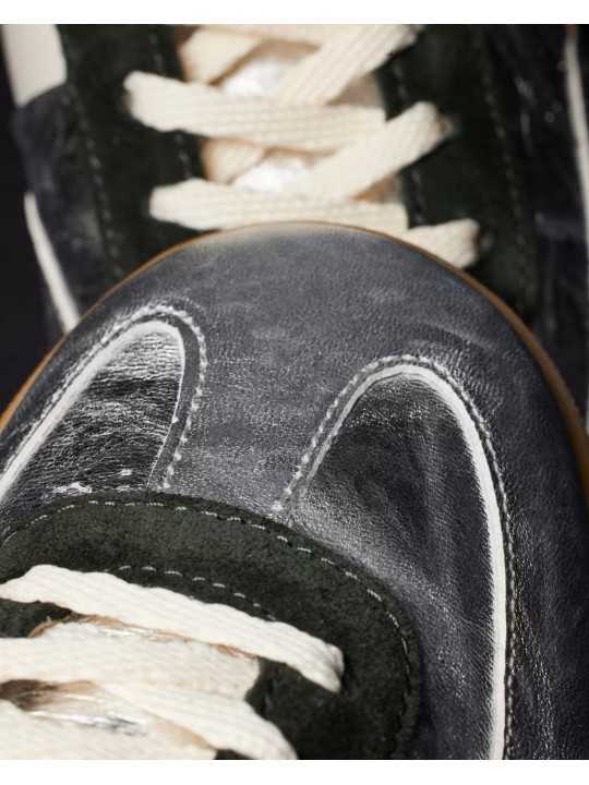 SNEAKERS DOVER METALISE SILVER ORANGE W1S DVR09 PLEA 28 PAUL SMITH FEMME baskets avant