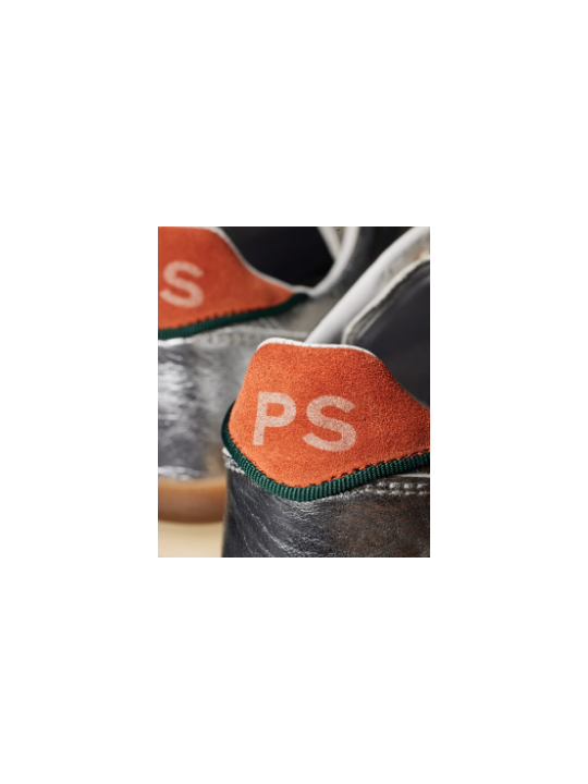 SNEAKERS DOVER METALISE SILVER ORANGE W1S DVR09 PLEA 28 PAUL SMITH FEMME baskets spolier ps