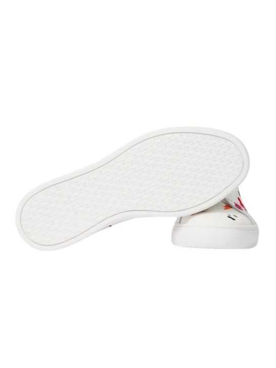 SNEAKERS LAPIN CUIR BLANC BORDERIES MULTI W1S LPN09 ULEA 01 PAUL SMITH FEMME basket semelle