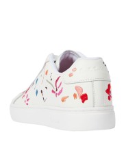 SNEAKERS LAPIN CUIR BLANC BORDERIES MULTI W1S LPN09 ULEA 01 PAUL SMITH FEMME basket dos