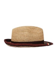 CHAPEAU RAFIA NATUREL BORD RAYE MULTI M1A 930A P521 62 PAUL SMITH HOMME hat Strasbourg shop profil