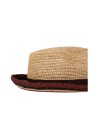 CHAPEAU RAFIA NATUREL BORD RAYE MULTI M1A 930A P521 62 PAUL SMITH HOMME hat Strasbourg shop back