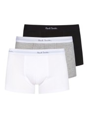 PACK CALECONS UNIS BLANC GRIS NOIR M1A 914 M3PKA 1A PAUL SMITH HOMME slip trois