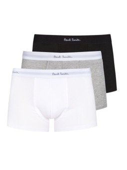 PACK CALECONS UNIS BLANC GRIS NOIR M1A 914 M3PKA 1A PAUL SMITH HOMME slip trois