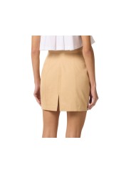 JUPE COTON CAMEL CAMMELLO POCHES PLAQUEES GO 169 6334 470 Elisabetta Franchi femme fashion concept dos